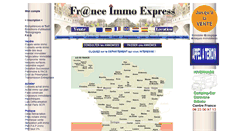 Desktop Screenshot of france-immo-express.eu