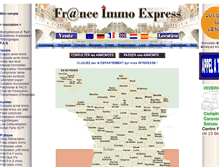 Tablet Screenshot of france-immo-express.eu